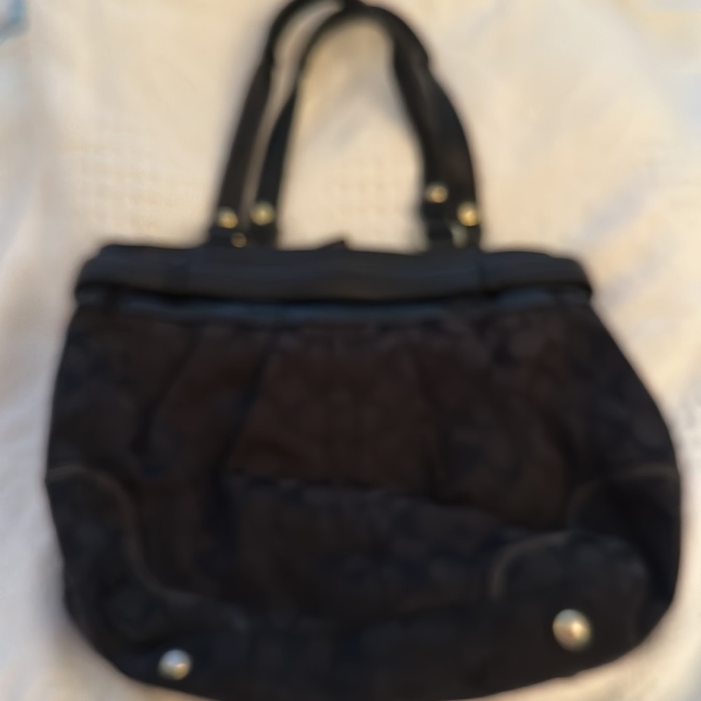 Black Coach Bag - Picture 2 of 8